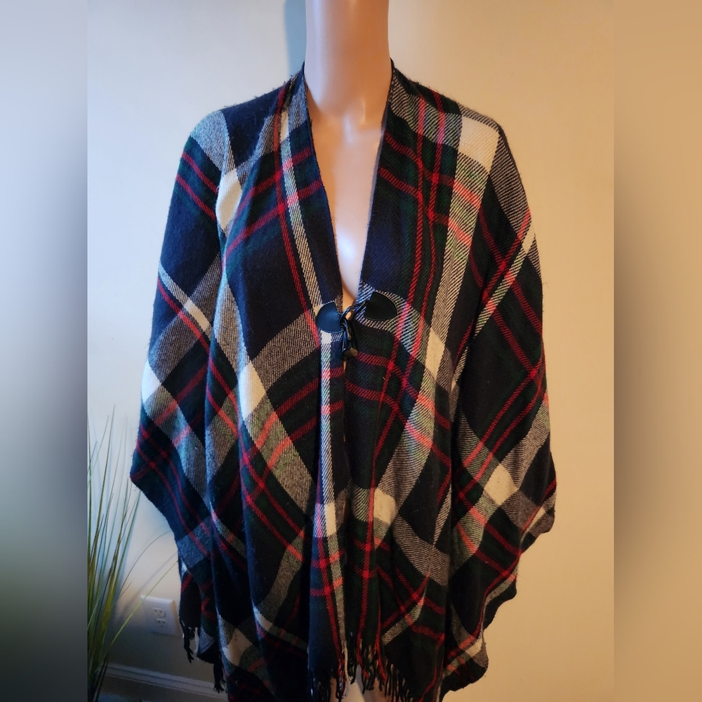 Plaid Shawl Rendezvous Small Medium